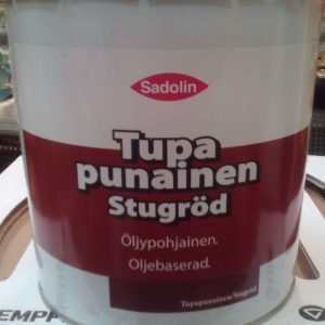 Sadolin Tupapunainen Öljypohjainen Puunsuojamaali Punamulta 3L