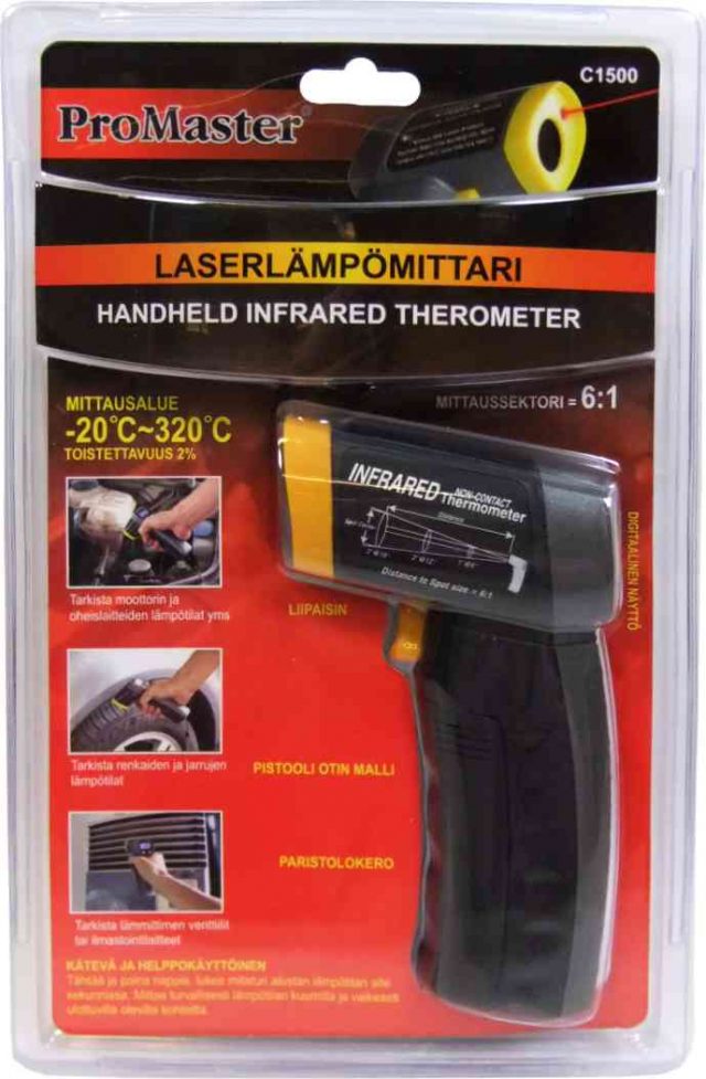 C1500 Laserlämpömittari ProMaster - Verkkomarket.com