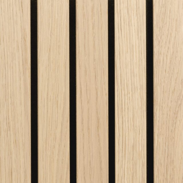 Rimapaneeli Valkotammi Botnia Panels 3000x217x20mm mustalla rungolla - Image 4